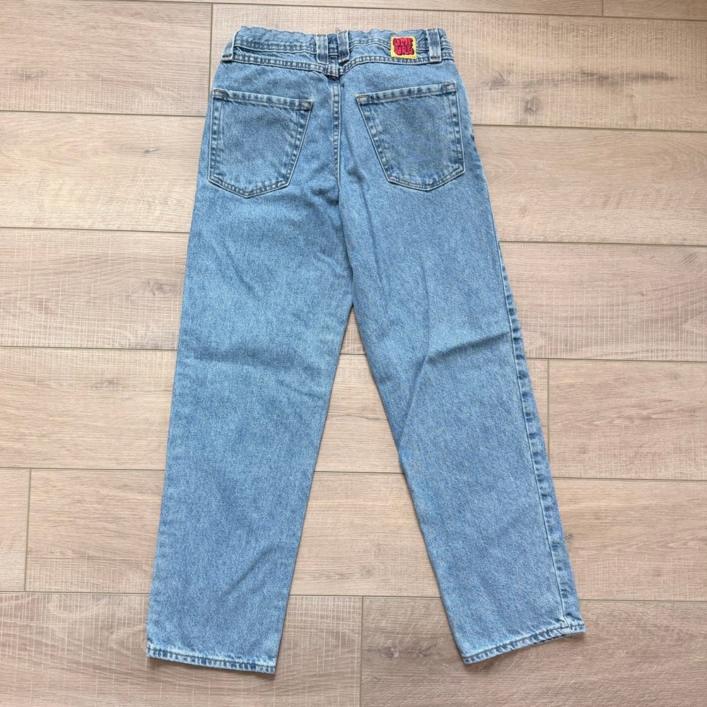 Empyre Jeans Boys 27 Light Blue Loose Straight Leg Y2K Skate ZU1334 Denim Pants - Picture 3 of 12